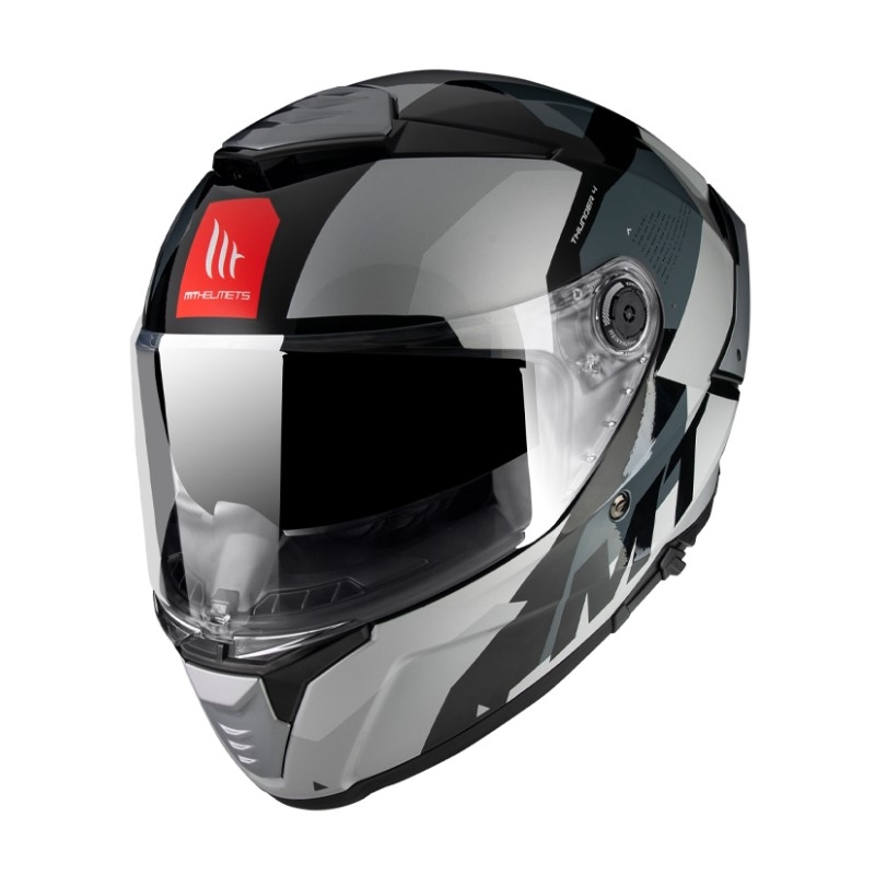 MT Thunder 4 SV Fade grey integralna motoristična čelada