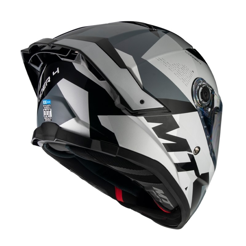 MT Thunder 4 SV Fade grey integralna motoristična čelada