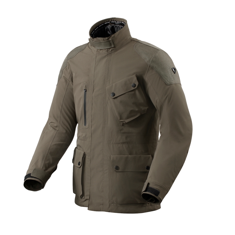 Revit Denver H2O motoristična jakna temno zelena razprodaja