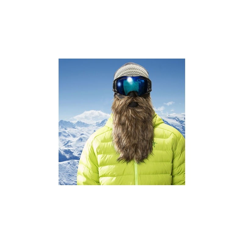 Maska Beardski Prospector rjava
