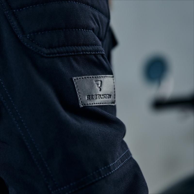 Rebelhorn Hunter Dark Blue Motorcycle Jacket razprodaja