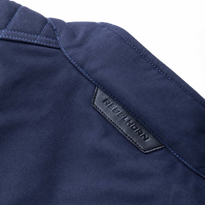 Rebelhorn Hunter Dark Blue Motorcycle Jacket razprodaja