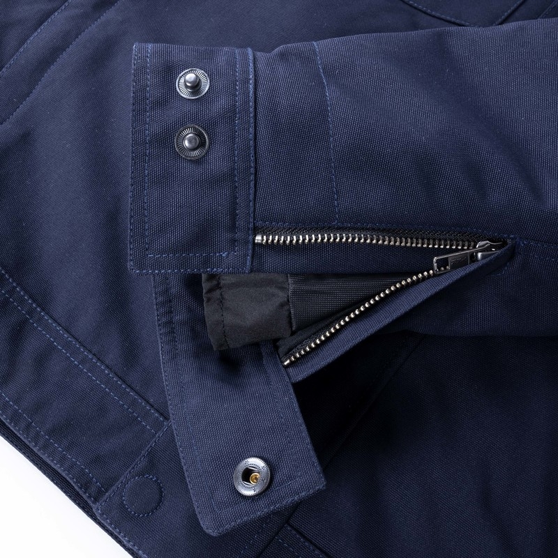 Rebelhorn Hunter Dark Blue Motorcycle Jacket razprodaja