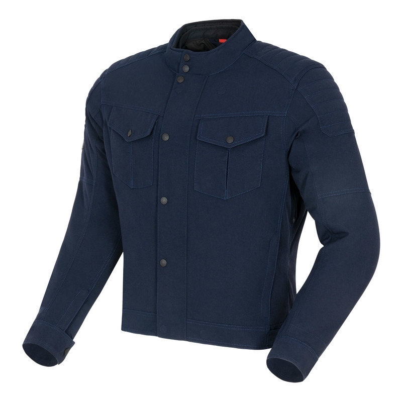 Rebelhorn Hunter Dark Blue Motorcycle Jacket razprodaja