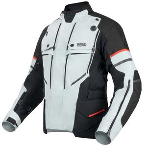 Rebelhorn Range sivo-črno-rdeča motoristična jakna