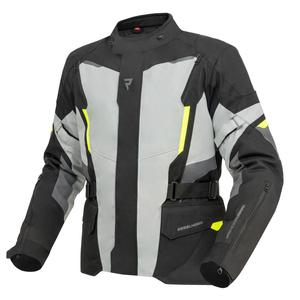 Rebelhorn Scout črno-sivo-fluo rumena motoristična jakna