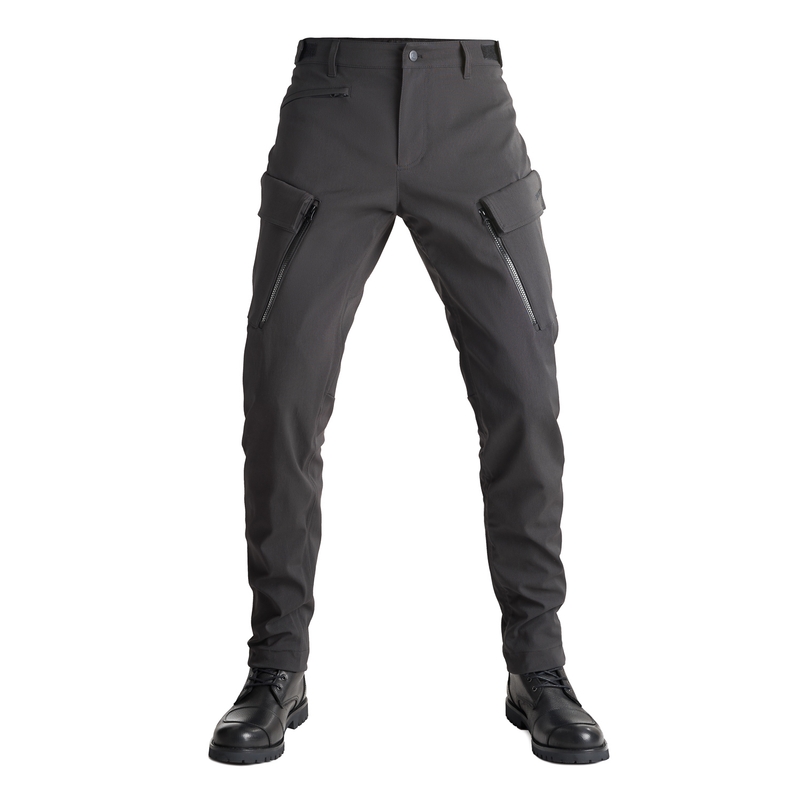PANDO MOTO Triton WP Slim Black Motoristične hlače razprodaja