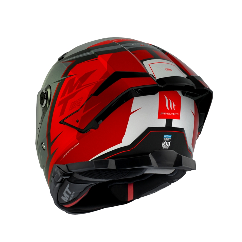 MT Thunder 4 SV Pental B5 sivo-rdeča integralna motoristična čelada razprodaja