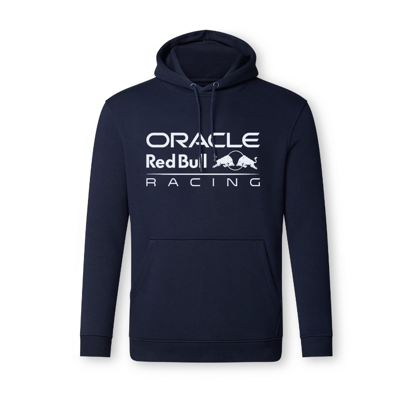 Mikina s kapuco Red Bull Racing F1 Core Mono temno modra
