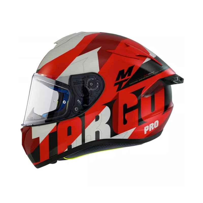 MT Targo Pro Biger integralna motoristična čelada rdeča