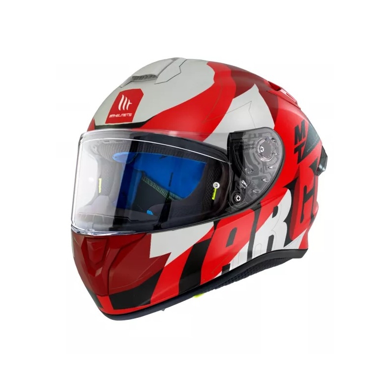 MT Targo Pro Biger integralna motoristična čelada rdeča