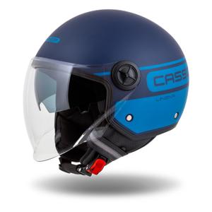 Cassida Handy Plus Linearna odprta motoristična čelada modra
