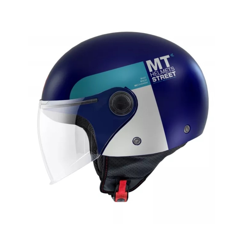 MT Street Inboard C7 odprta motoristična čelada modra