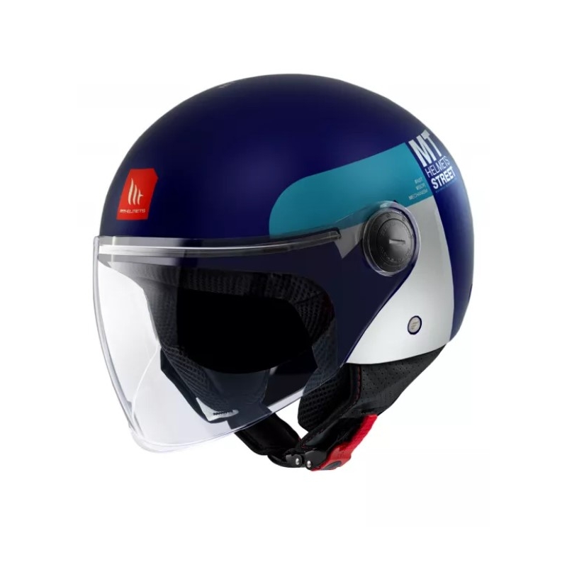 MT Street Inboard C7 odprta motoristična čelada modra