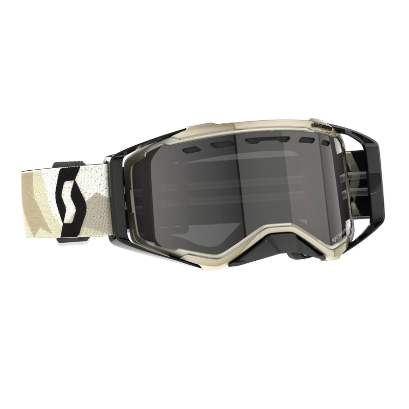 Motokros očala SCOTT Enduro LS camo beige-black-grey