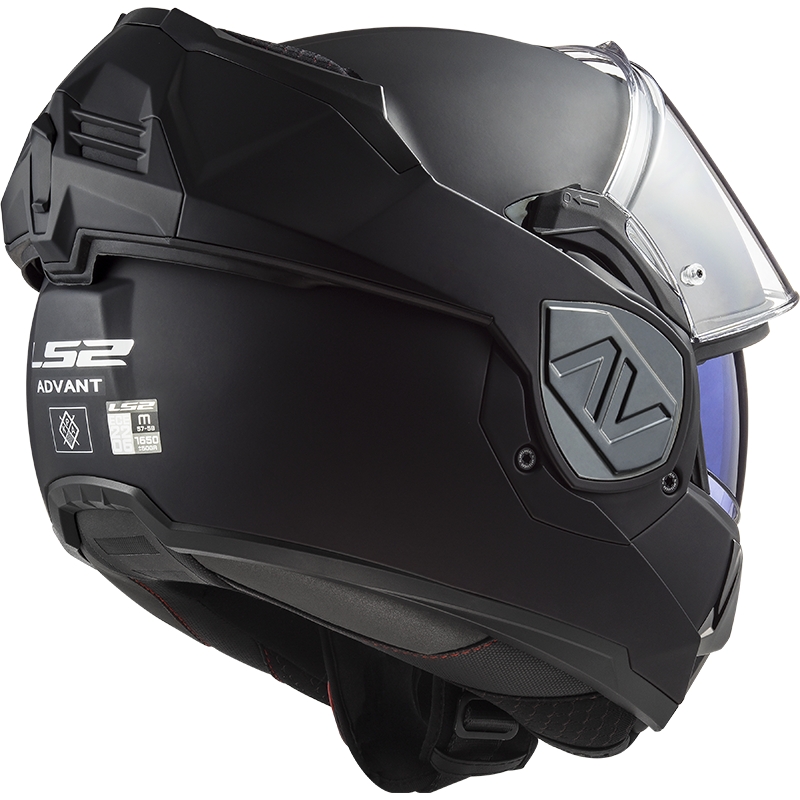 Motoristična čelada LS2 FF906 Advant Solid črna mat