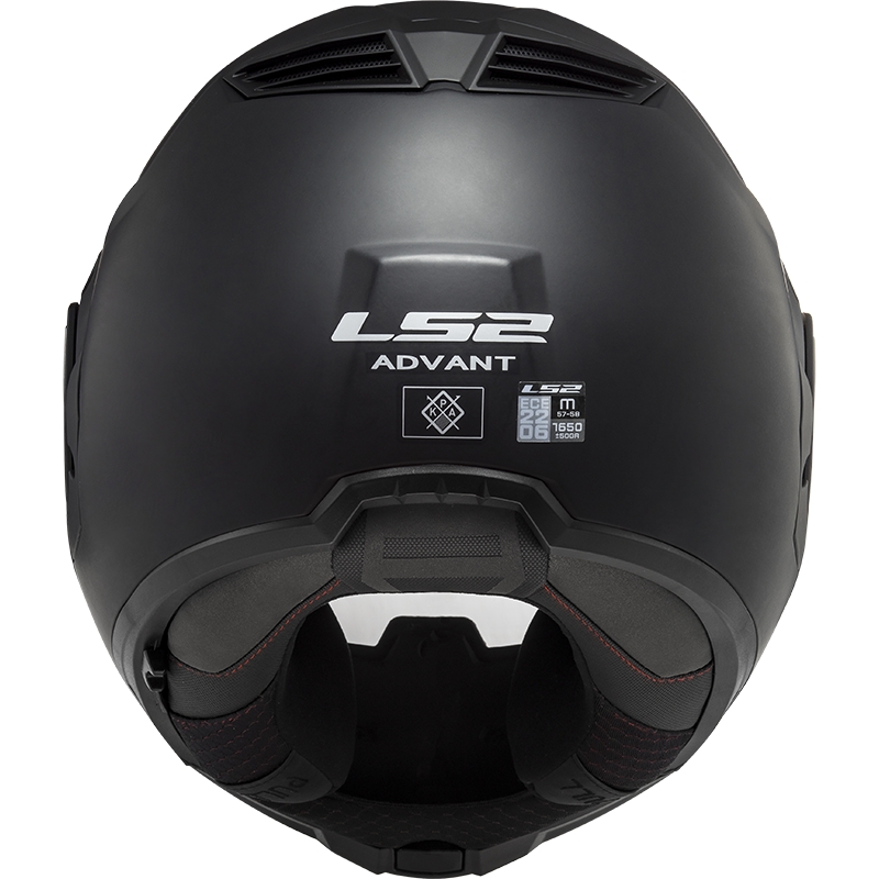 Motoristična čelada LS2 FF906 Advant Solid črna mat