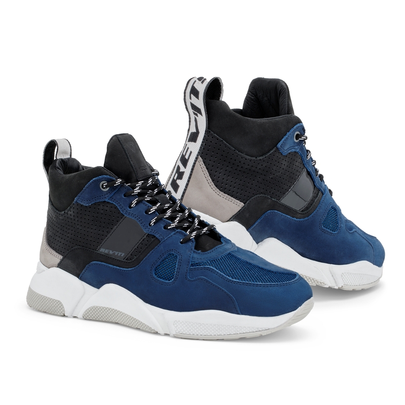 Revit Astro Blue and White Motorcycle Boots razprodaja