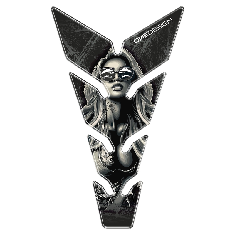 Pokrov rezervoarja za gorivo - tankpad Print Sexy Woman