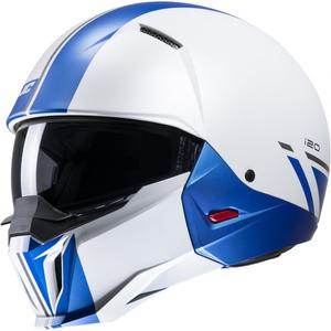Odprta čelada z masko HJC i20 Batol MC2SF modra in bela