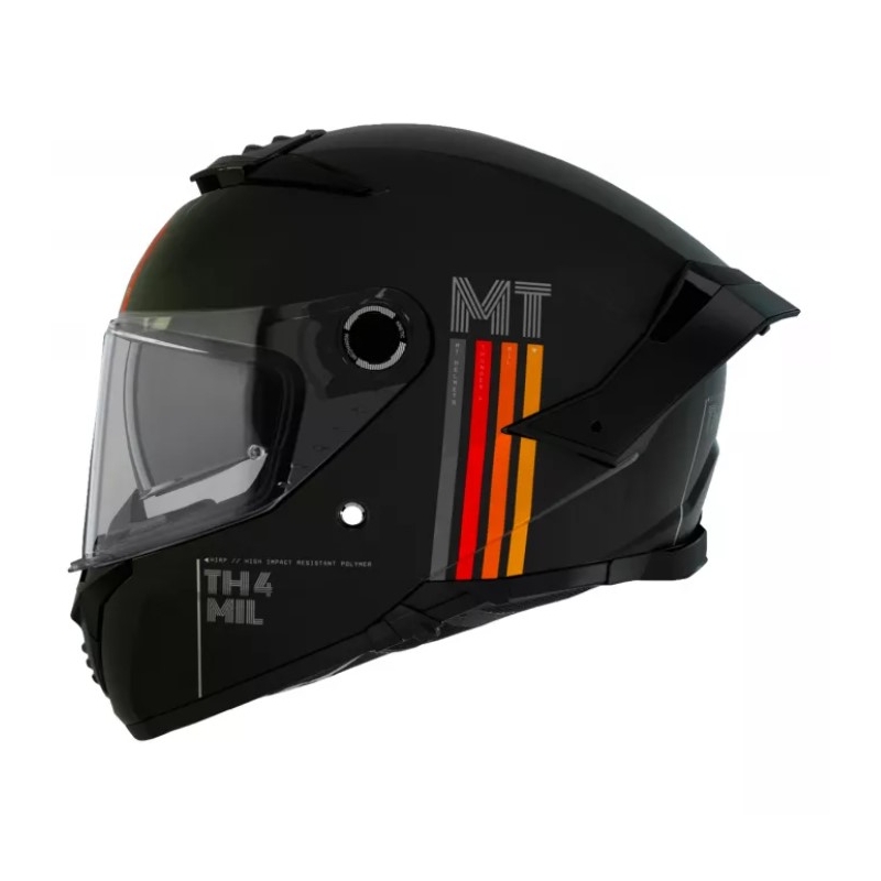 MT Thunder 4 SV Mil A11 integralna motoristična čelada črna mat razprodaja