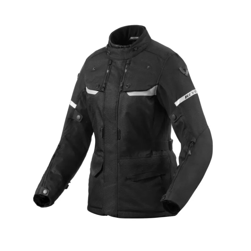 Revit Outback 4 H2O Ženska motoristična jakna Black