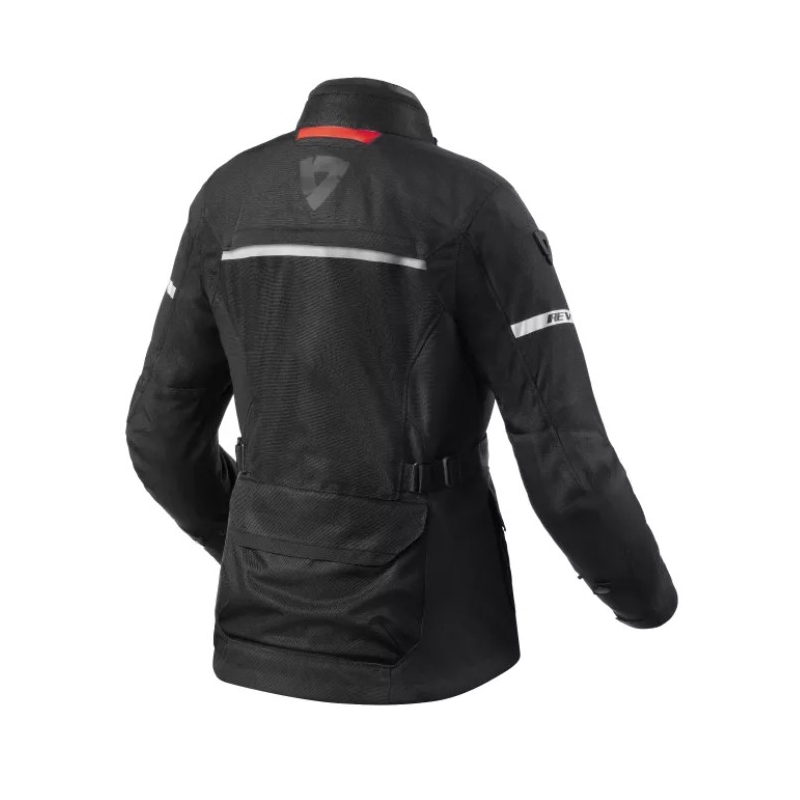 Revit Outback 4 H2O Ženska motoristična jakna Black