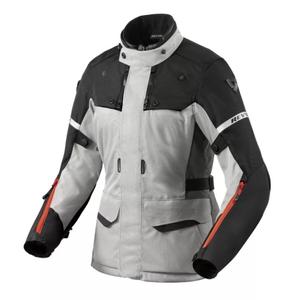 Revit Outback 4 H2O motoristična jakna za ženske Silver and Black
