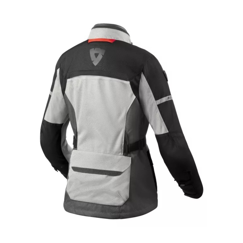Revit Outback 4 H2O motoristična jakna za ženske Silver and Black