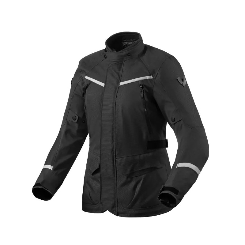 Revit Voltiac 3 H2O Black and Silver motoristična jakna za ženske