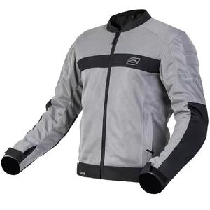 Ozone Dart motoristična jakna srebrno-črna