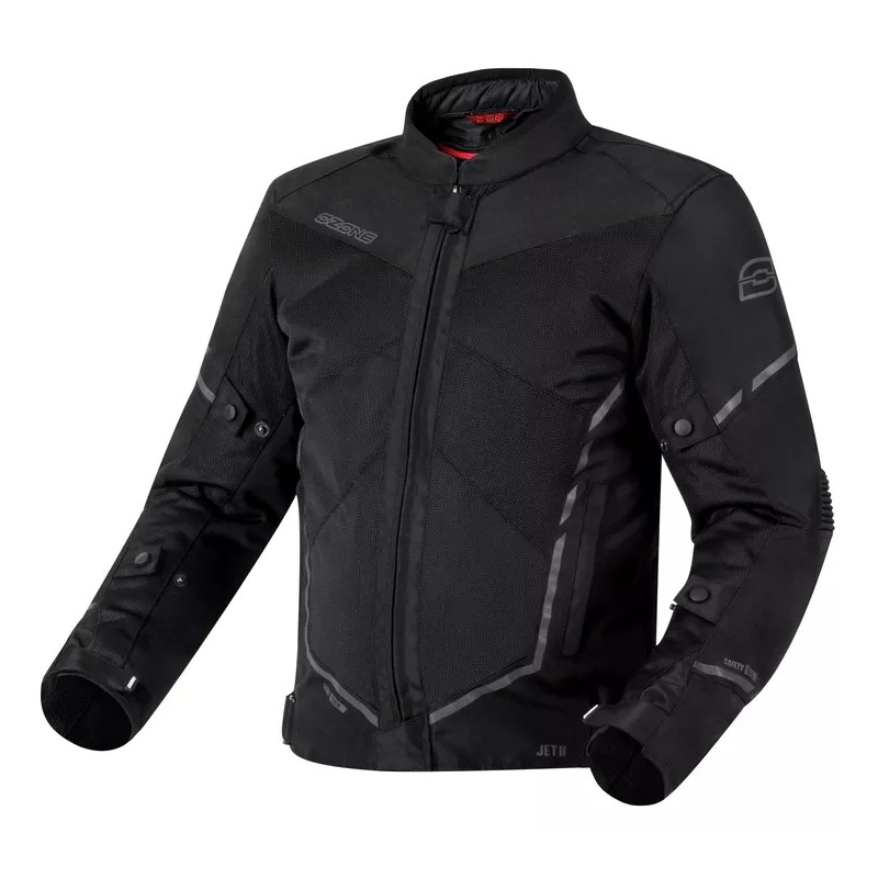 Moto jakna Ozone Jet II black razprodaja