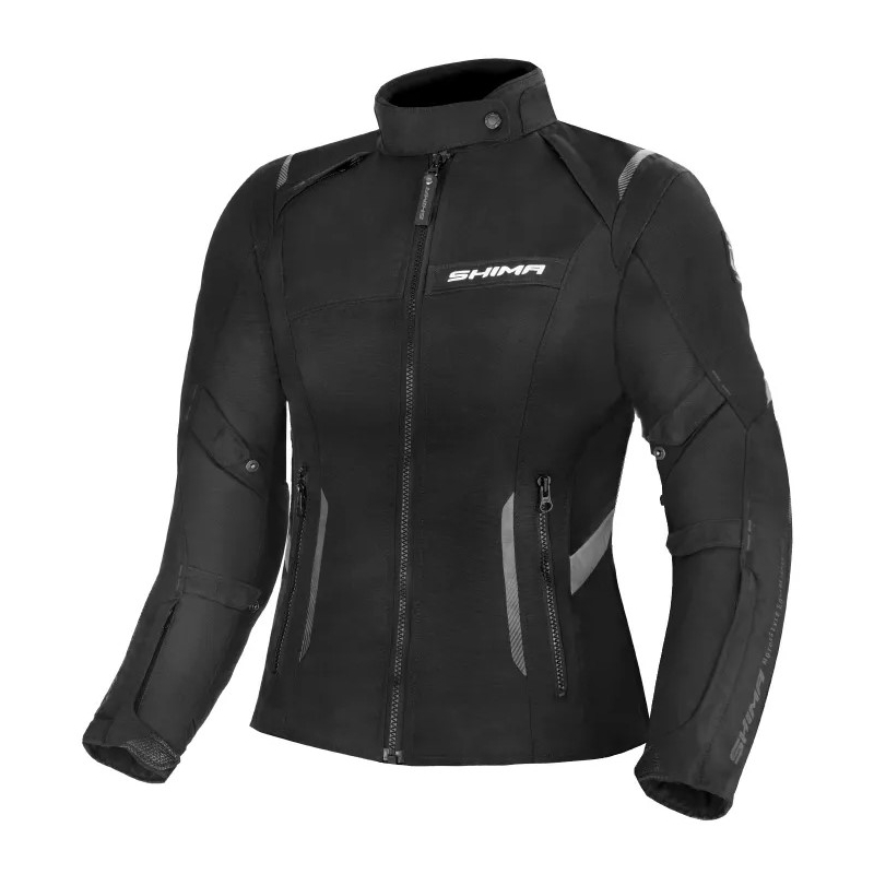 Ženska motoristična jakna Shima Rush black razprodaja