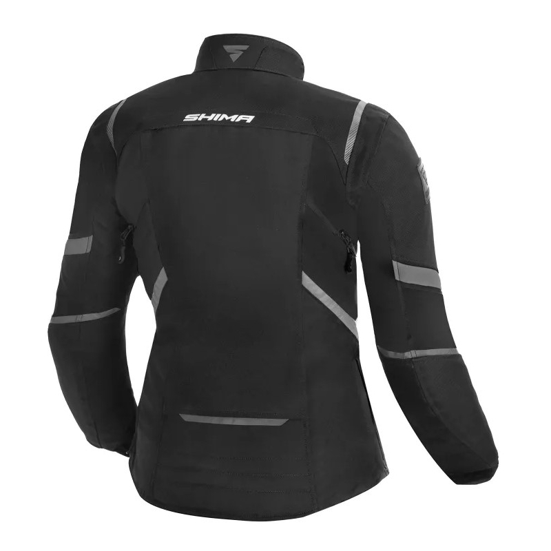 Ženska motoristična jakna Shima Rush black razprodaja