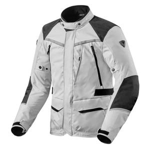Motoristična jakna Revit Voltiac 3 H2O silver-black
