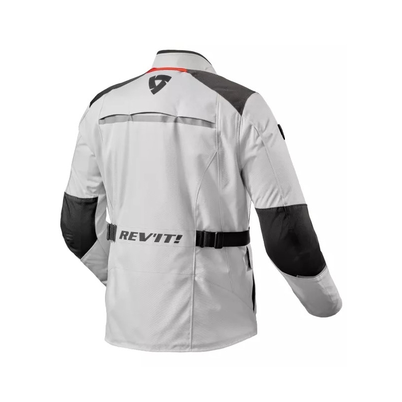 Motoristična jakna Revit Voltiac 3 H2O silver-black
