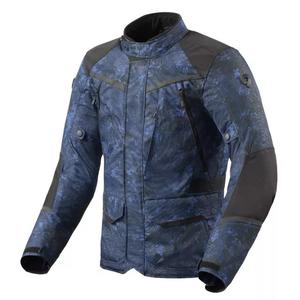 Revit Voltiac 3 H2O camo modra motoristična jakna výprodej