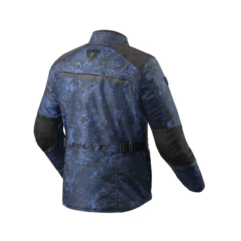 Revit Voltiac 3 H2O camo modra motoristična jakna razprodaja