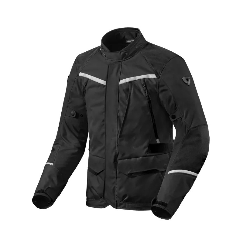 Revit Voltiac 3 H2O Black-Silver motoristična jakna