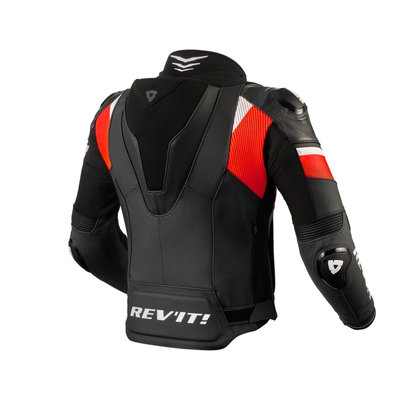 Revit Hyperspeed 2 Pro motoristična jakna črno-fluo rdeča akcija razprodaja