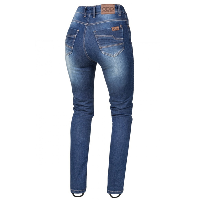 Ženske motoristične kavbojke SECA Trinity COR blue