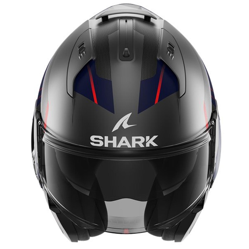 Čelada SHARK EVO-ES Kryd črno-rdeče-temno modra