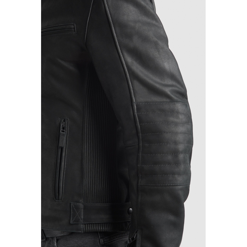 Usnjena motoristična jakna PANDO MOTO Tatami LT 01 black razprodaja