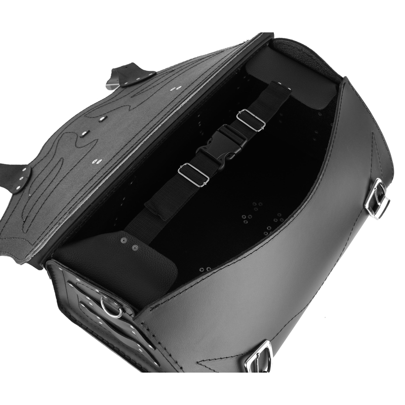 Chopper RSA-222B Skull Leather Motorcycle Case razprodaja