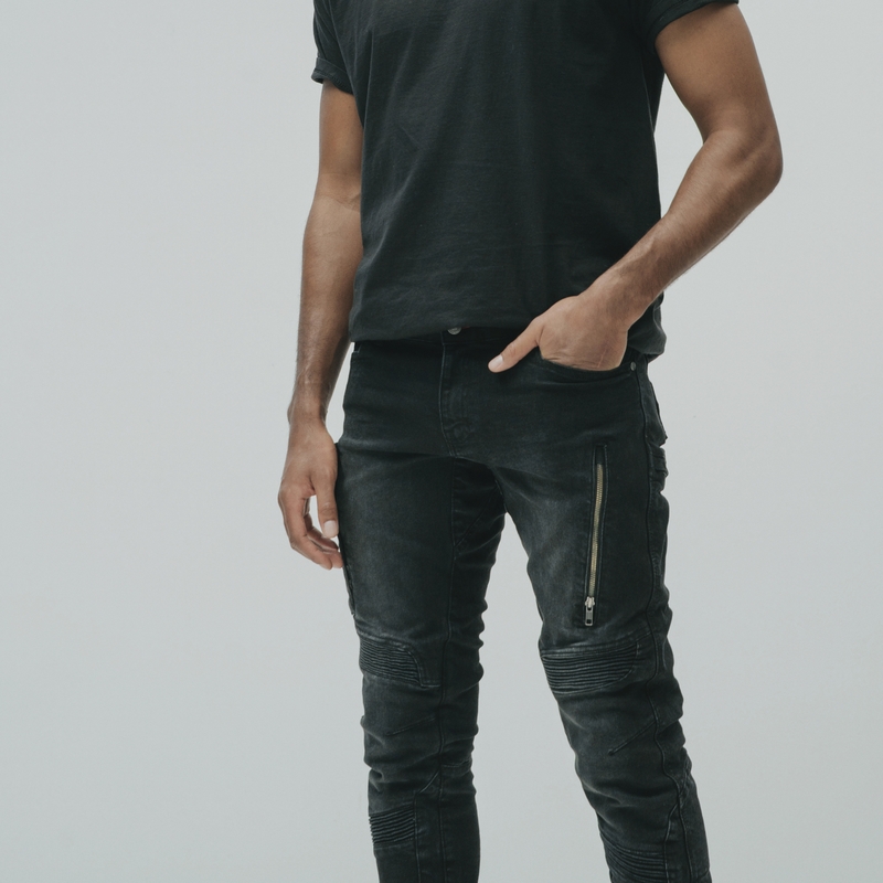 Rebelhorn Vandal Twill Black Motorcycle Jeans razprodaja
