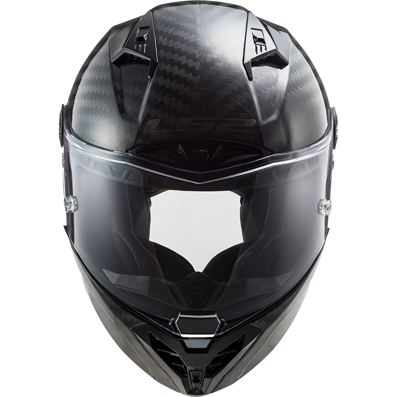LS2 FF805 Thunder Carbon Black Gloss Integral Motoristična čelada