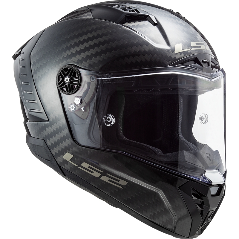 LS2 FF805 Thunder Carbon Black Gloss Integral Motoristična čelada