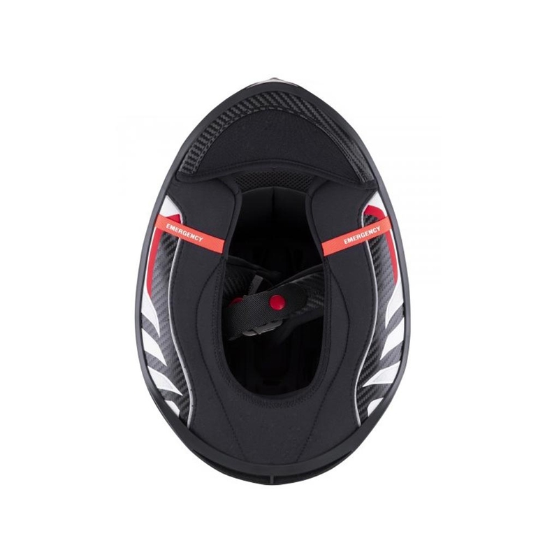 Čelada Scorpion EXO-R1 EVO Carbon Air Solid, črna