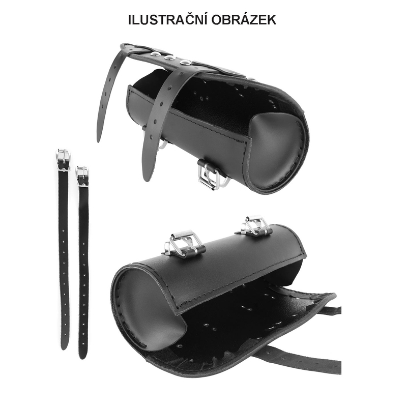 Usnjeni zvitek za motorno kolo Chopper/Custom RSA-3C