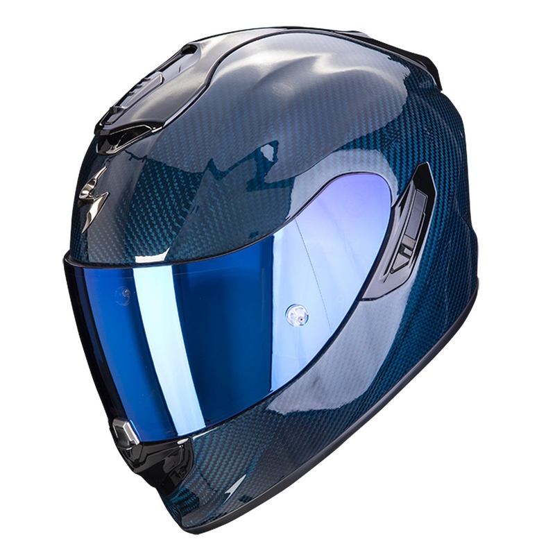 Integralna čelada Scorpion EXO-1400 EVO Carbon Air modra
